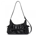 SAMO ONDOH - belt mondo bag M veg black