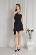 PAIN OR PLEASURE -  ORCHID TUBE DRESS black