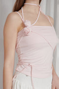 PAIN OR PLEASURE -  ROSE CORSAGE SLEEVELESS (3 colors)