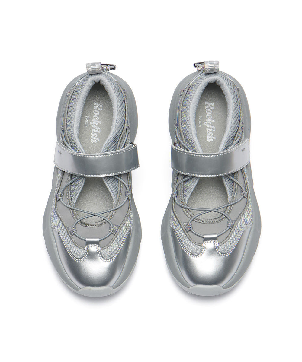 ROCKFISH WEATHERWEAR - BRYN VELCRO SNEAKERS V2 - SILVER