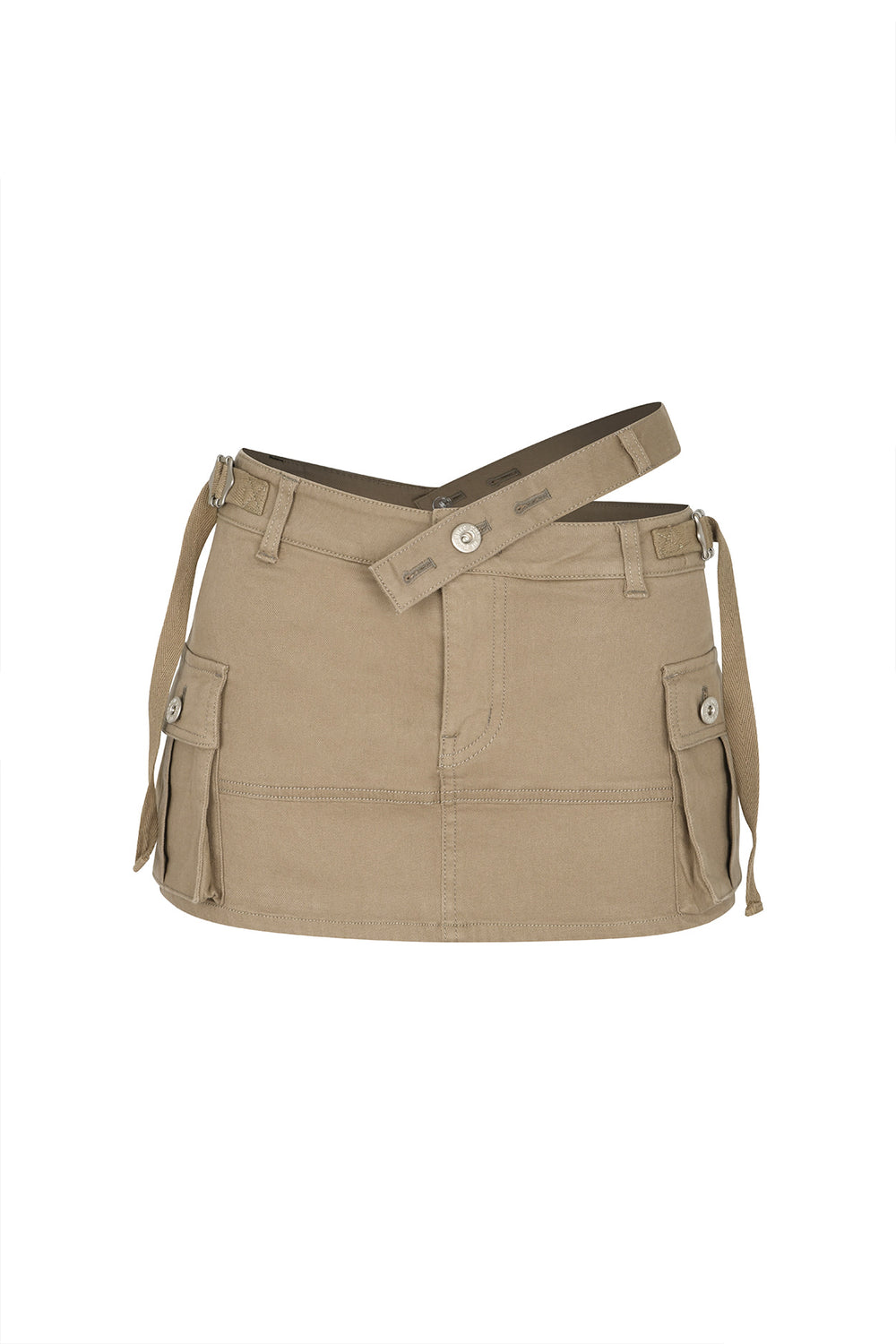 PAIN OR PLEASURE -  NIX MINI SKIRT khaki