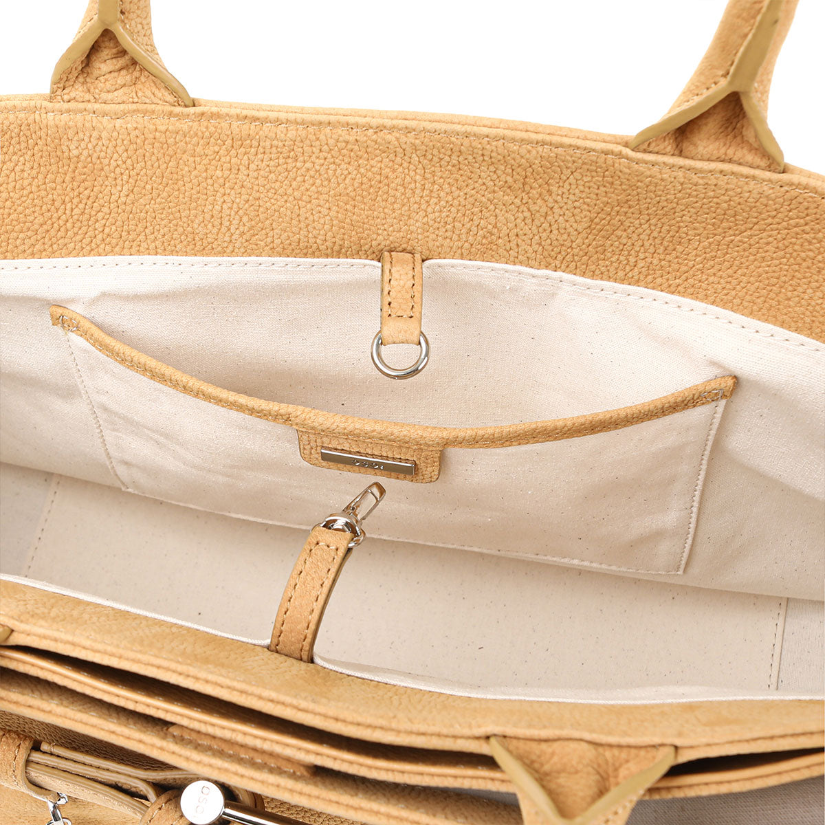 OSOI - TOTE BROCLE [NUBUCK CARAMEL]
