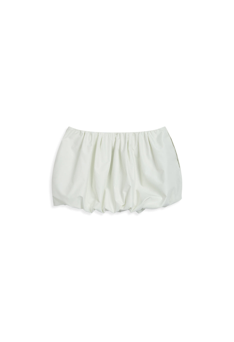 OPEN YY -  BUBBLE HEM SKIRT, CREAM