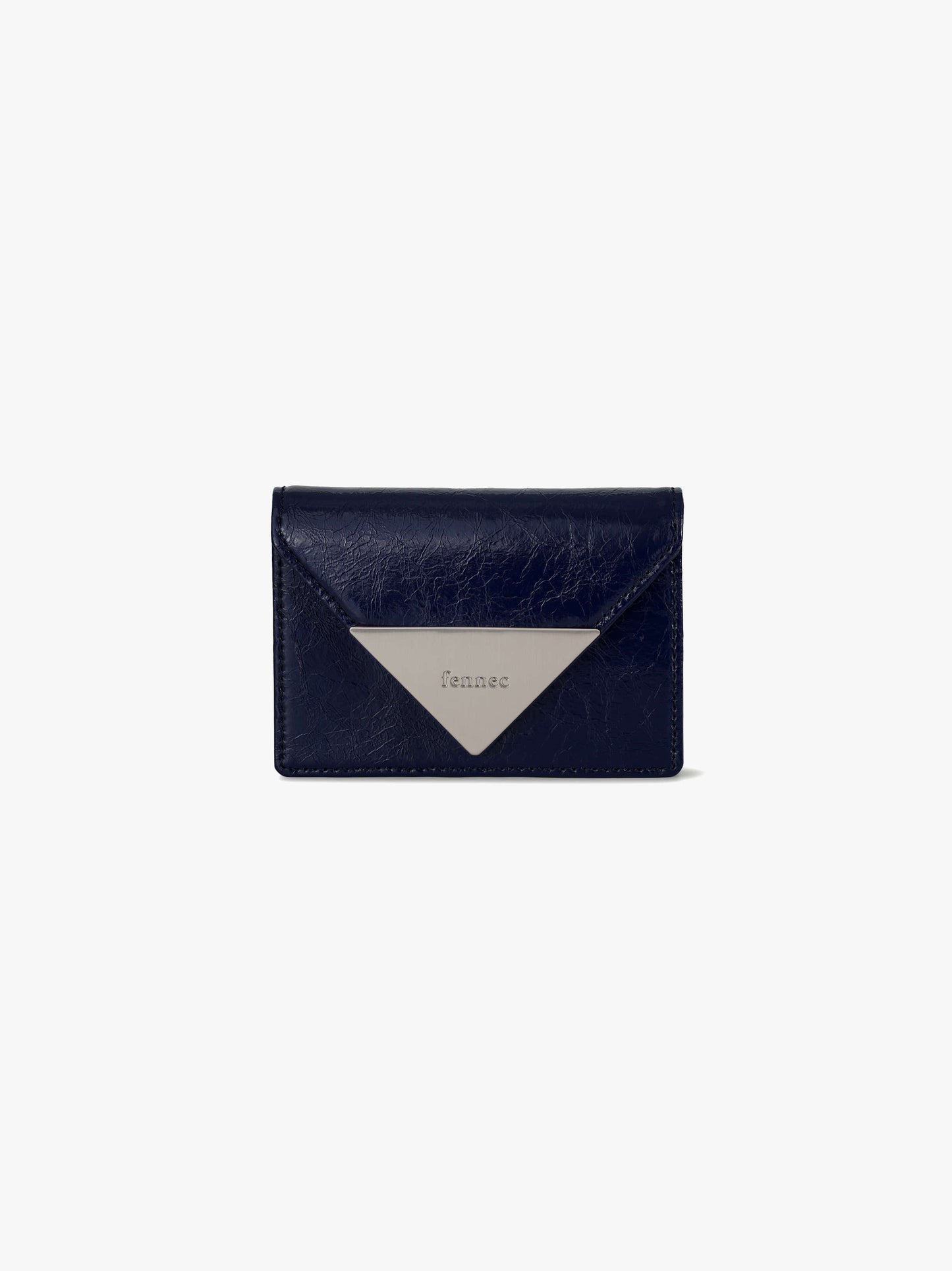 FENNEC - CRINKLE TRIANGLE ACCORDION POCKET D - NAVY