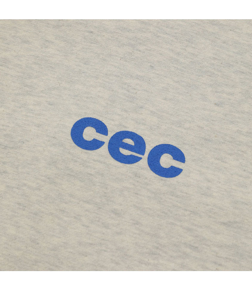 CHANCE CHANCE -  CEC ZIP-UP HOODIE OATMEAL