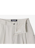 CRANK -  RIVET BERMUDA PANTS_CREAM