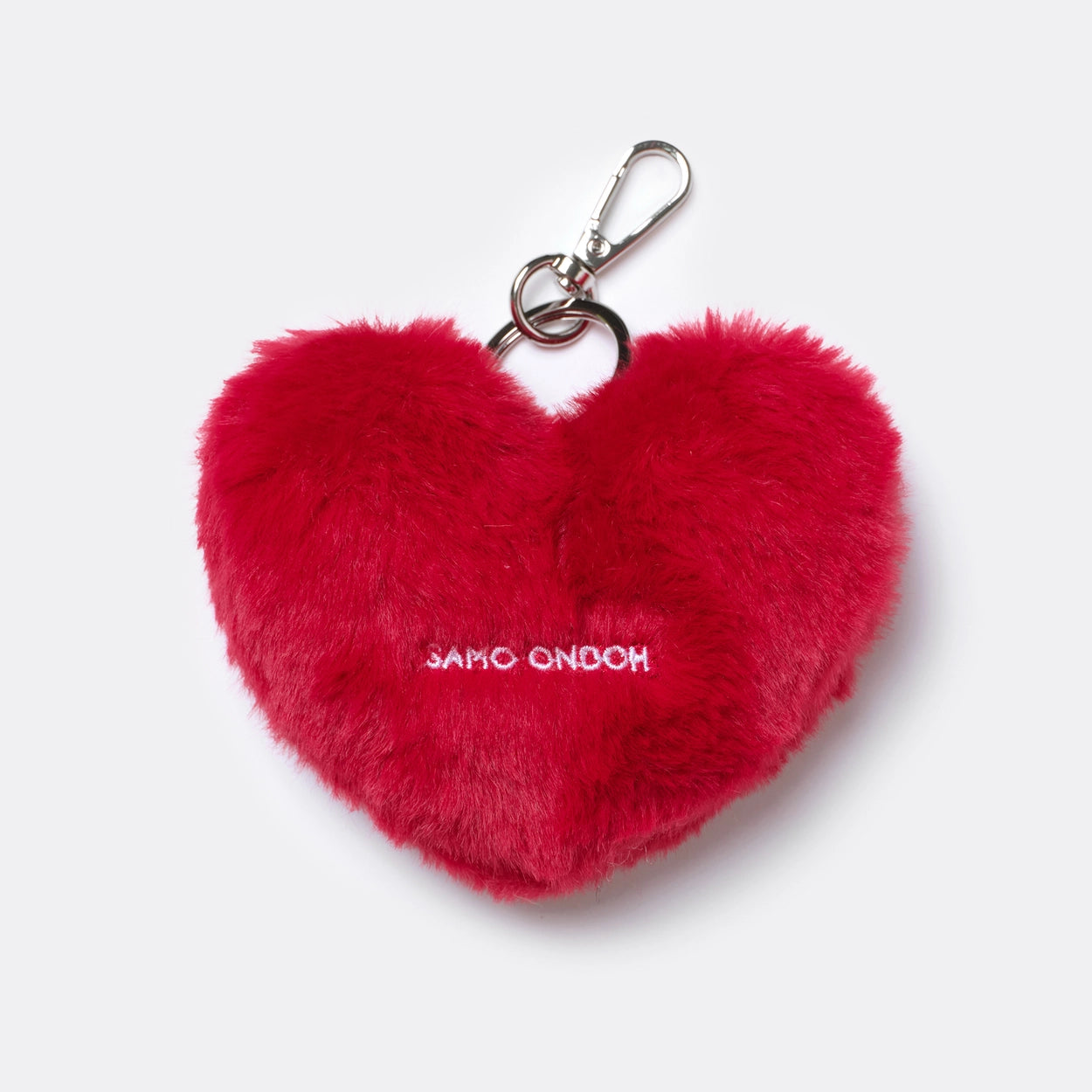 SAMO ONDOH - Loveyom keychain eco fur red