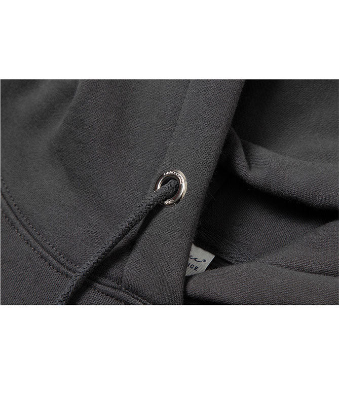 CHANCE CHANCE -  CEC ZIP-UP HOODIE CHARCOAL