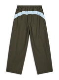 OPEN YY -  YY COLOR BLOCK PANTS, KHAKI