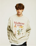 WAIKEI -  Maltese crew sweatshirts OATMEAL