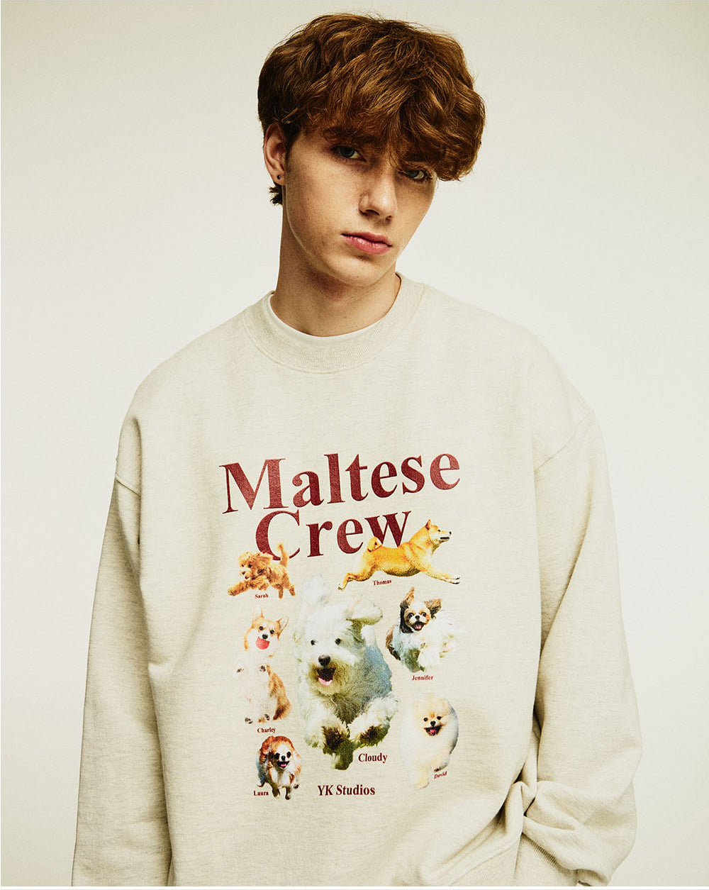 WAIKEI -  Maltese crew sweatshirts OATMEAL