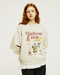 WAIKEI -  Maltese crew sweatshirts OATMEAL