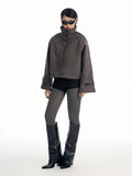 MELANCHOLY - Marlowe Wool Coat / Gray