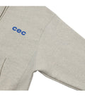 CHANCE CHANCE -  CEC ZIP-UP HOODIE OATMEAL