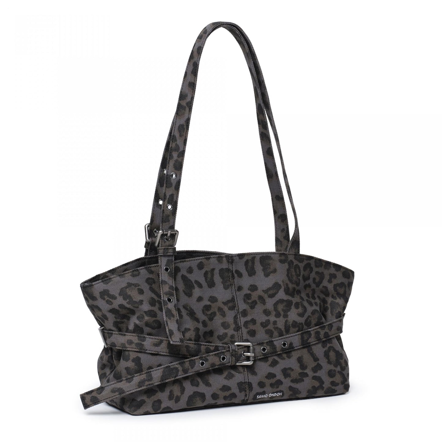 SAMO ONDOH -le belt bag M stripe black
