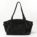 SAMO ONDOH - Zipper Shopper Bag M Suede Black