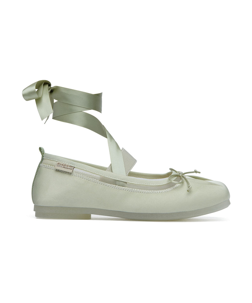ROCKFISH WEATHERWEAR - TULE MARYJANES / SAGE GREEN