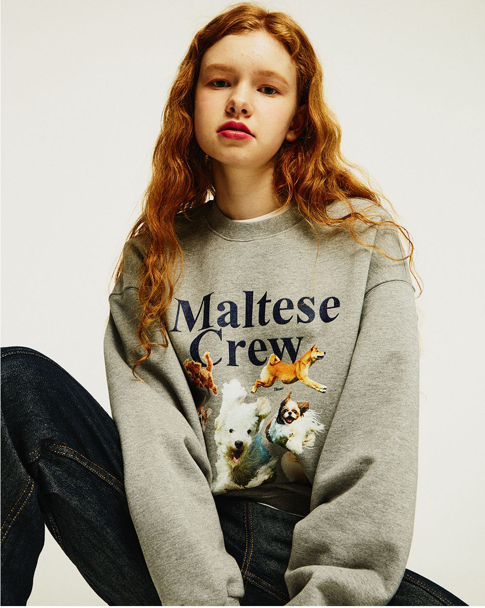 WAIKEI -  Maltese crew sweatshirts GREY