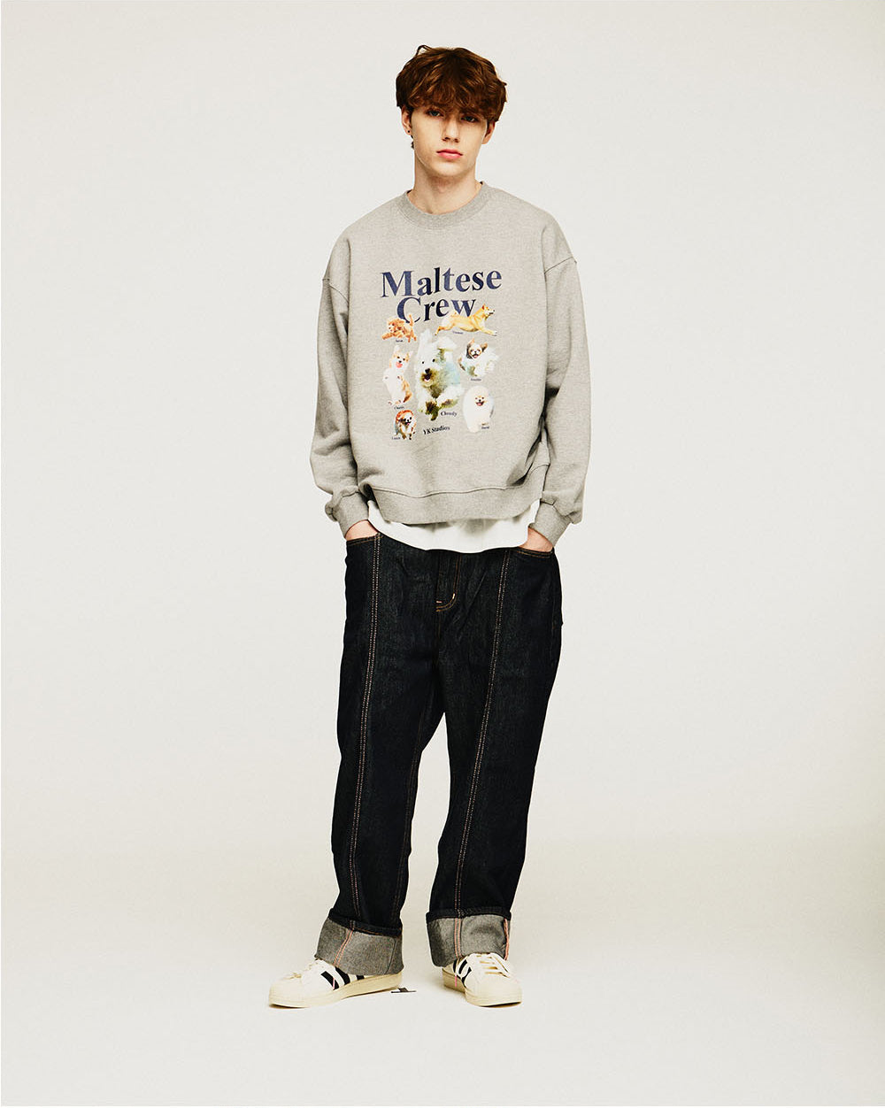 WAIKEI -  Maltese crew sweatshirts GREY