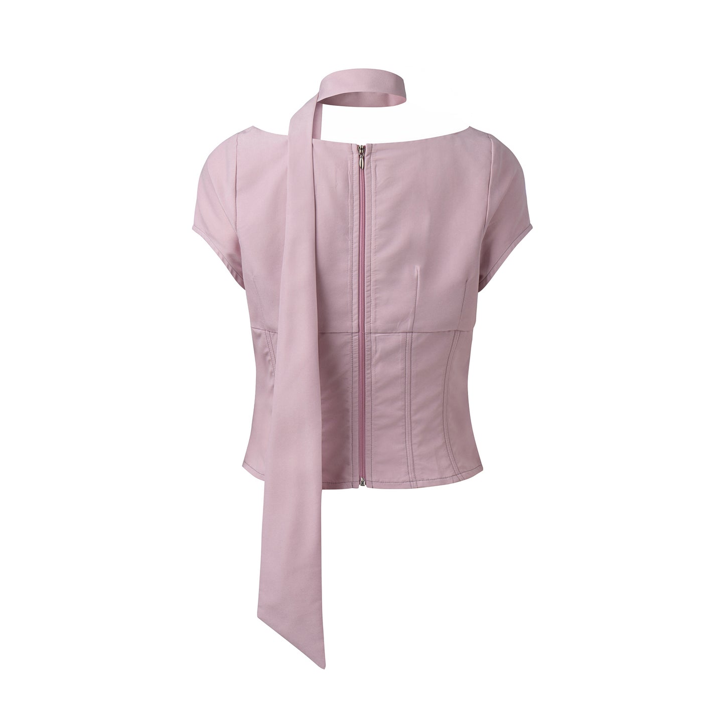 2000 ARCHIVES -  ANGEL WING SCARF TOP (PINK)