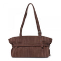 SAMO ONDOH - le belt bag M stripe brown