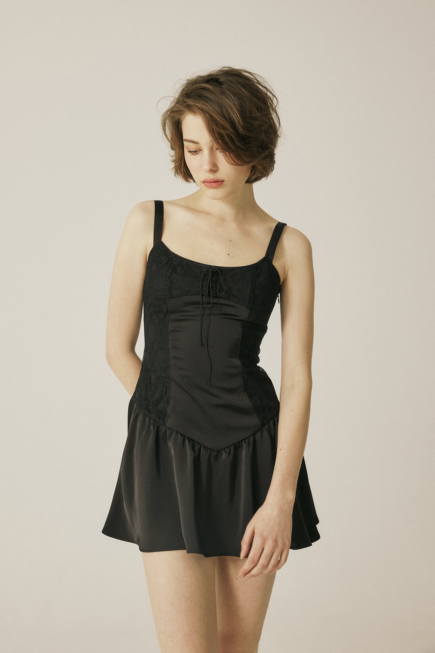 THREETIMES -  Ruby dress black