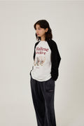 WAIKEI -  Maltese archive raglan long sleeve tshirts IVORY