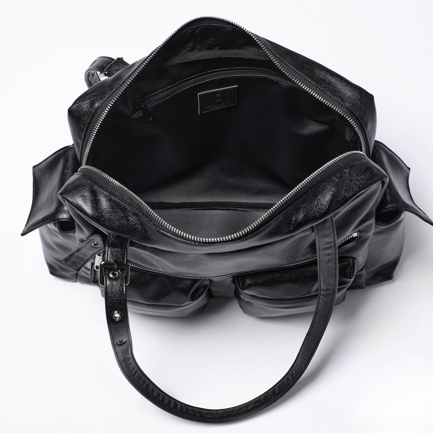 SAMO ONDOH - pocket utility bag L Goat Black