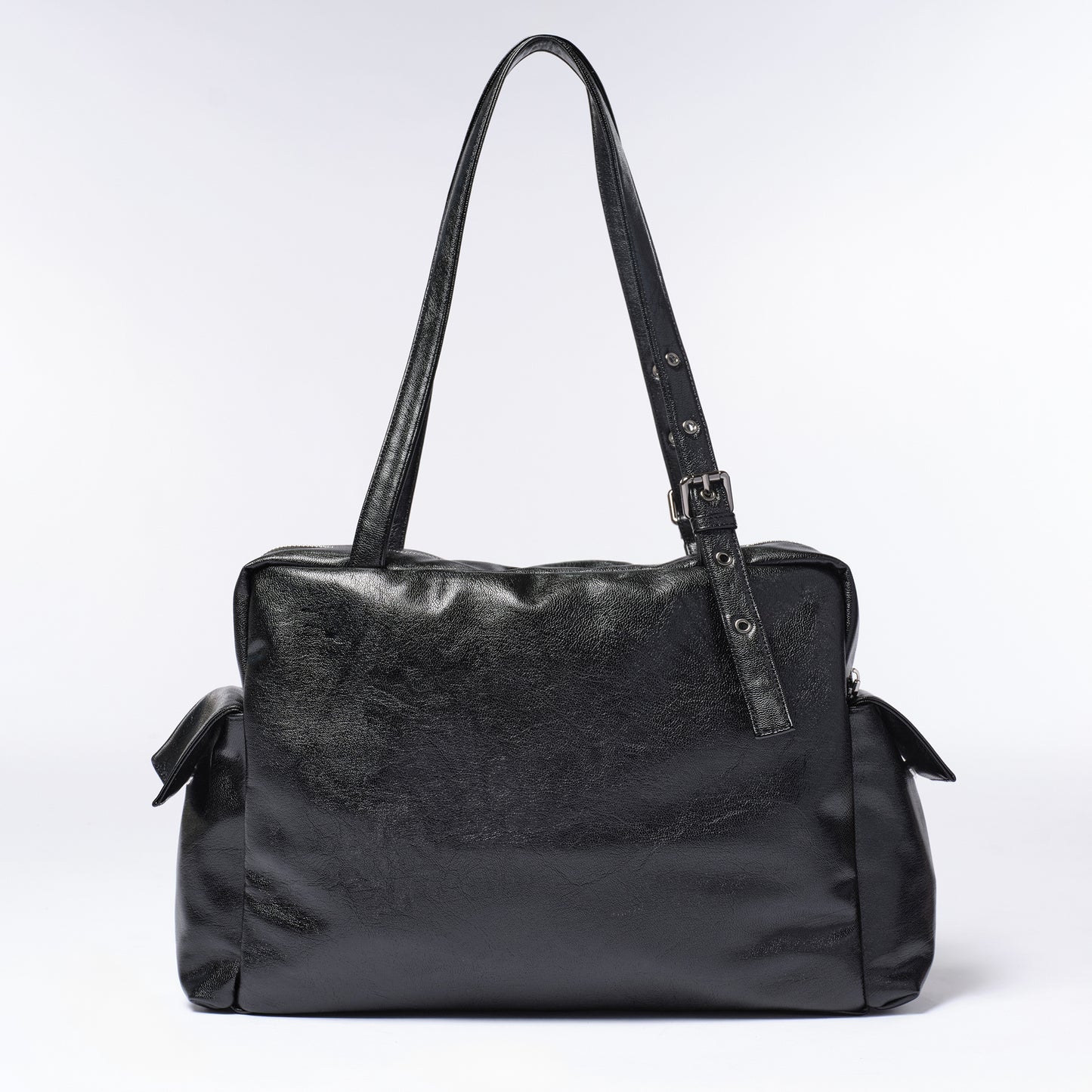 SAMO ONDOH - pocket utility bag L Goat Black