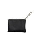 MARGESHERWOOD - HEART ZIPPER WALLET_black plain