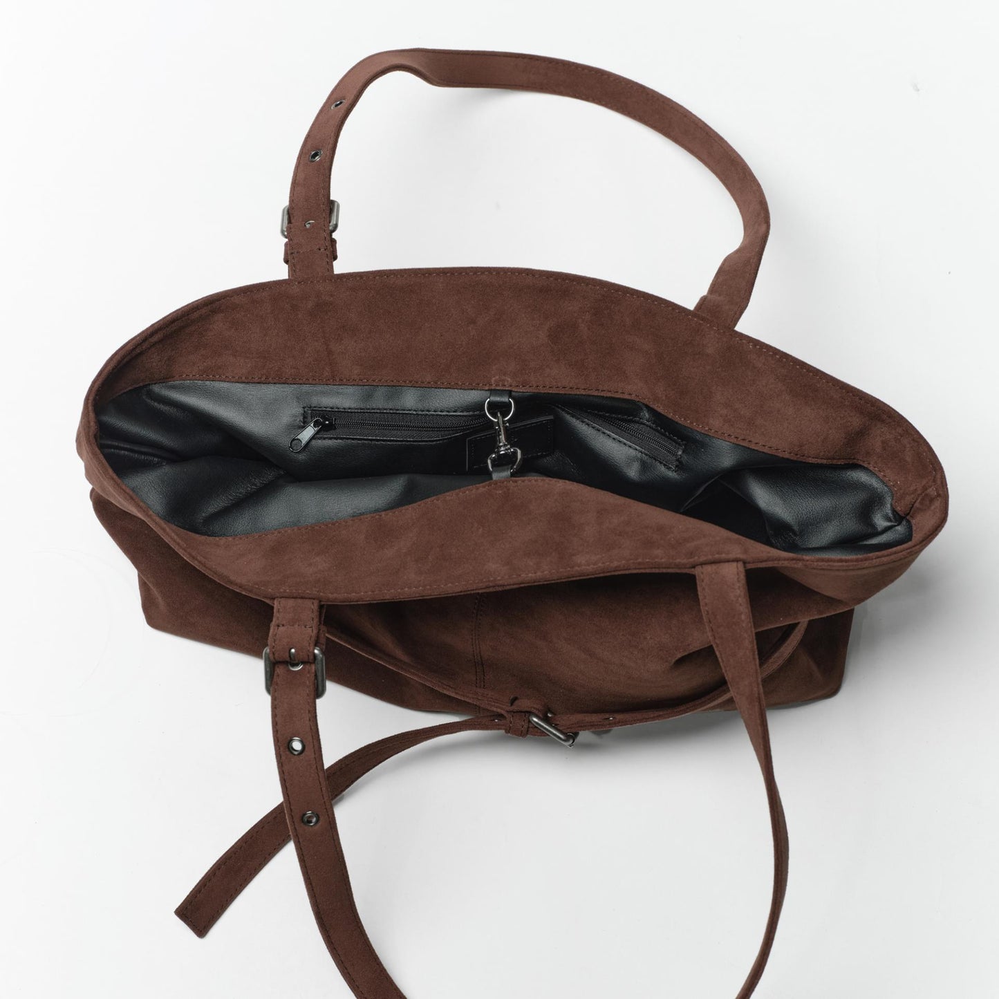 SAMO ONDOH - le belt bag L suede brown