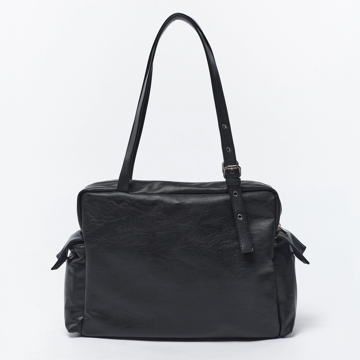 SAMO ONDOH Pocket Utility Bag L - Nappa Black: Luxurious Leather SAMO ONDOH Pocket Utility Bag L - Nappa Black: Luxurious Leather