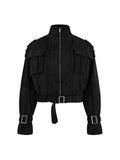 Sagittarius.A+ - Florian Suede Jacket / Black (Dispatch in 48hrs)