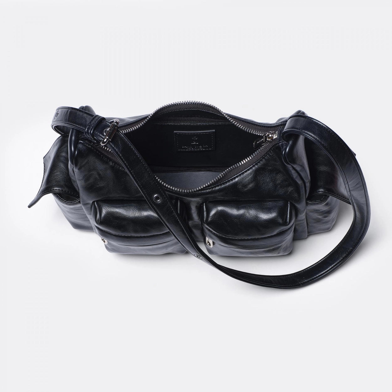 SAMO ONDOH - pocket mug bag M baked black