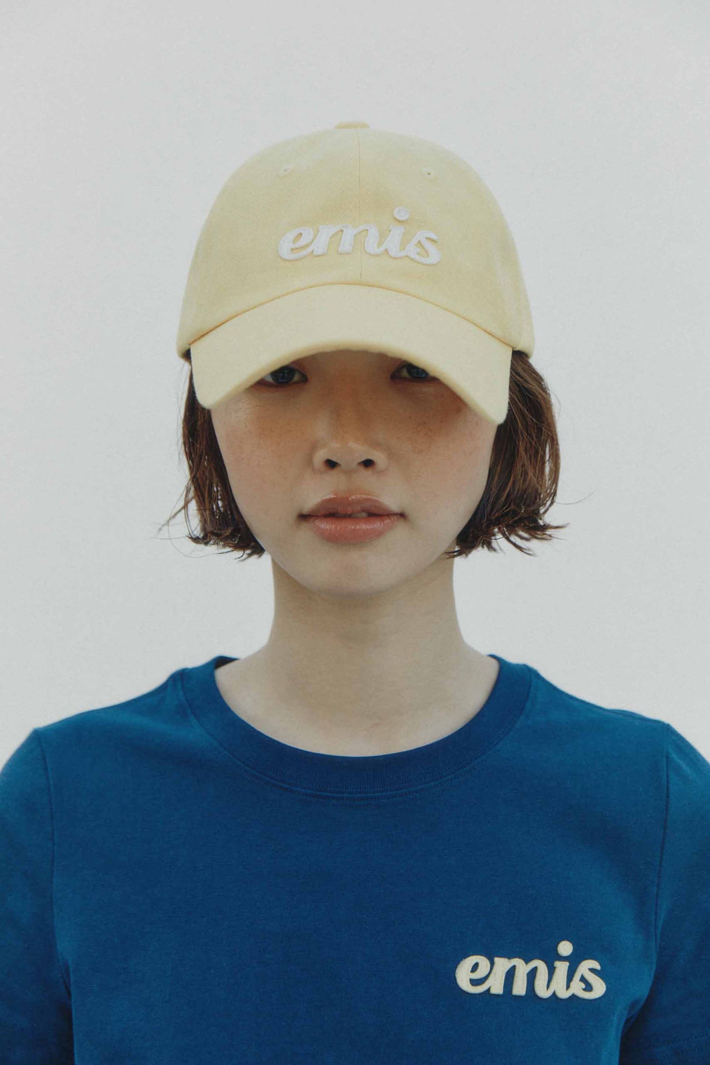 EMIS - APPLIQUE BALL CAP-YELLOW