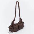 SAMO ONDOH - pocket mug bag M vintage brown