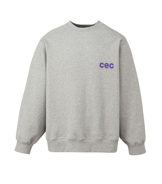 CHANCE CHANCE -  CEC SWEATSHIRT GRAY