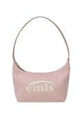 JERSEY HOBO BAG-PINK