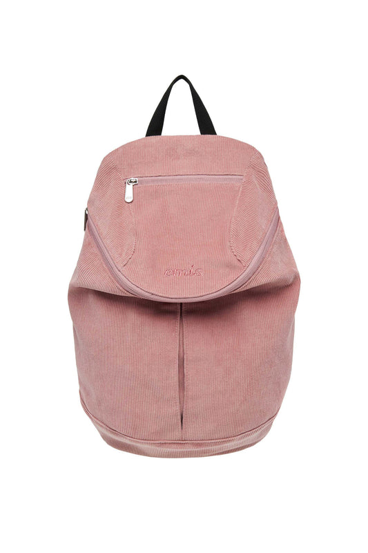 CORDUROY ZIP AROUND BACKPACK-PINK