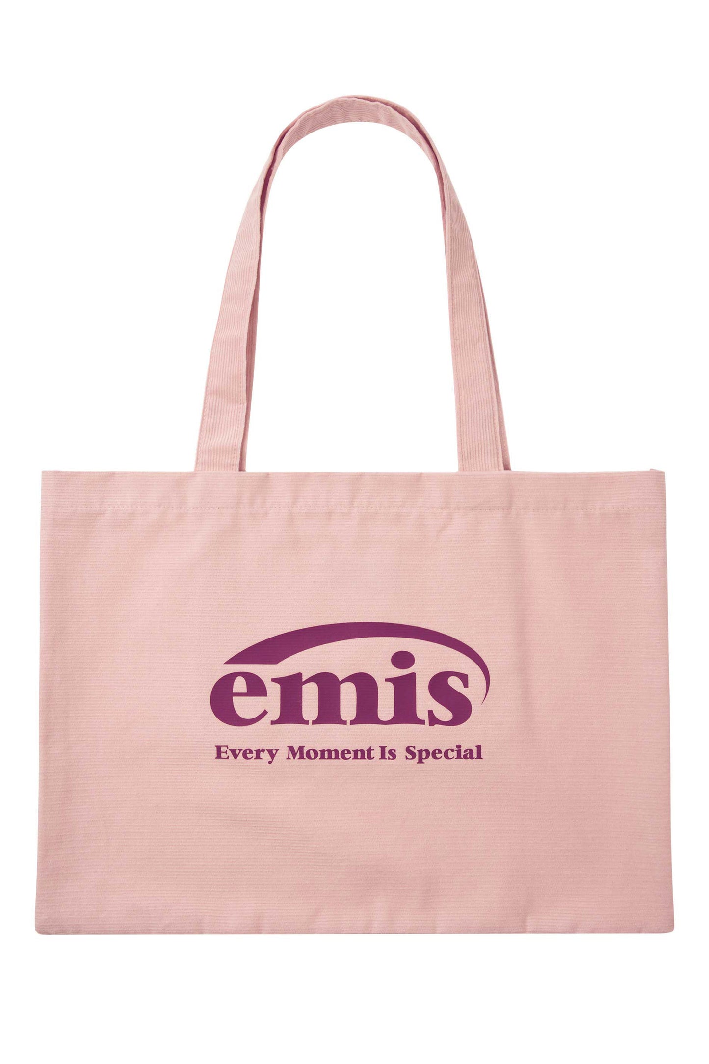 CORDUROY ECO BAG-PINK