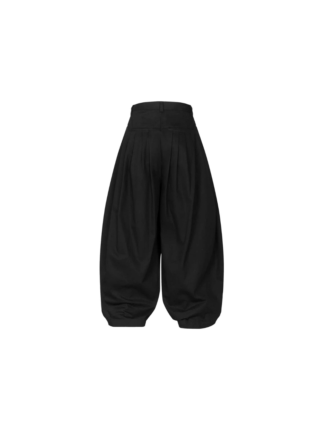 MELANCHOLY - Nightfall Wide Leg Khaki Pants / Black