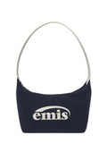 JERSEY HOBO BAG-NAVY