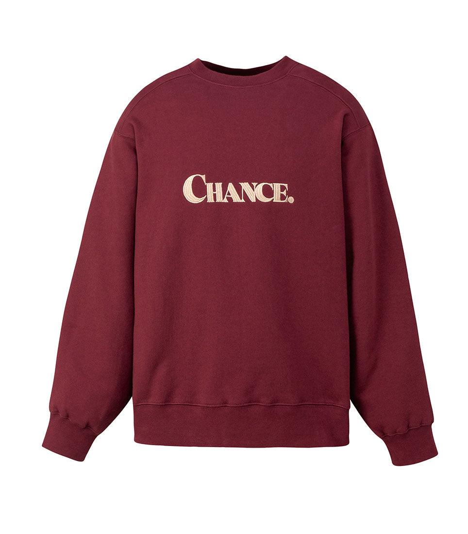 CHANCE CHANCE -  CHANCE SWEATSHIRT Burgundy