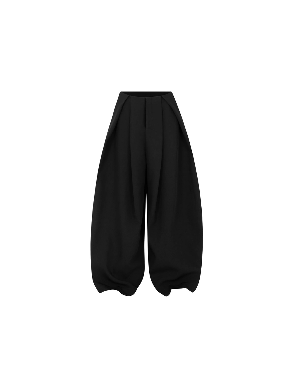 MELANCHOLY - Lunar Pleated Wide Pants / Black
