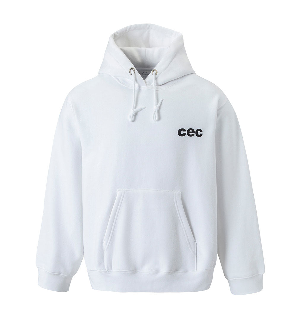 CHANCE CHANCE -  CEC HOODIE WHITE