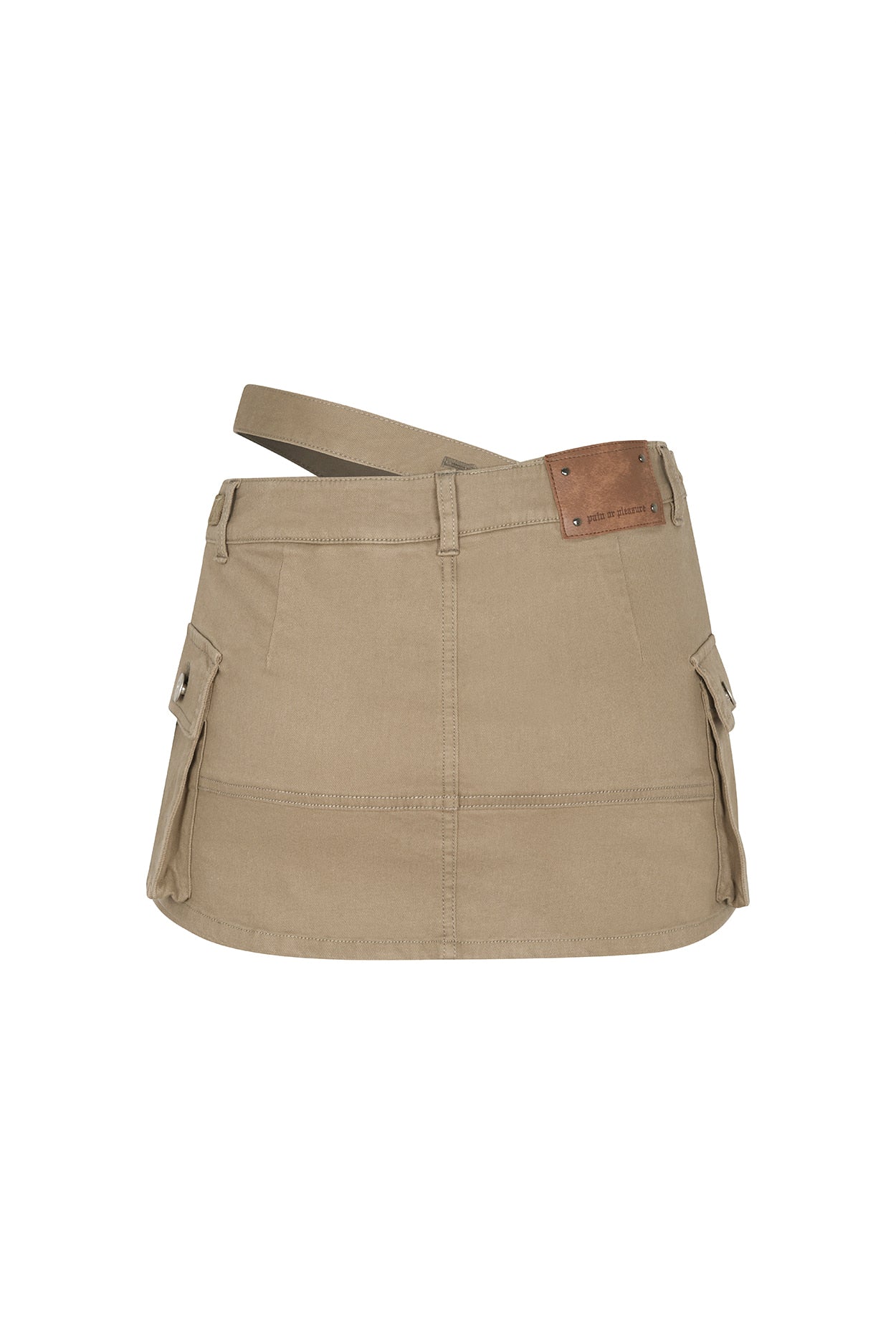 PAIN OR PLEASURE -  NIX MINI SKIRT khaki