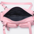 SAMO ONDOH - pocket utility bag M goat pink