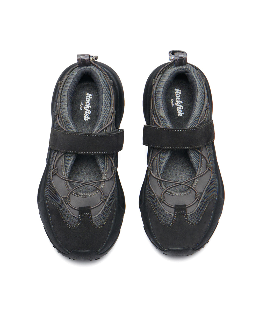 ROCKFISH WEATHERWEAR - BRYN VELCRO SNEAKERS V2 - CHARCOAL