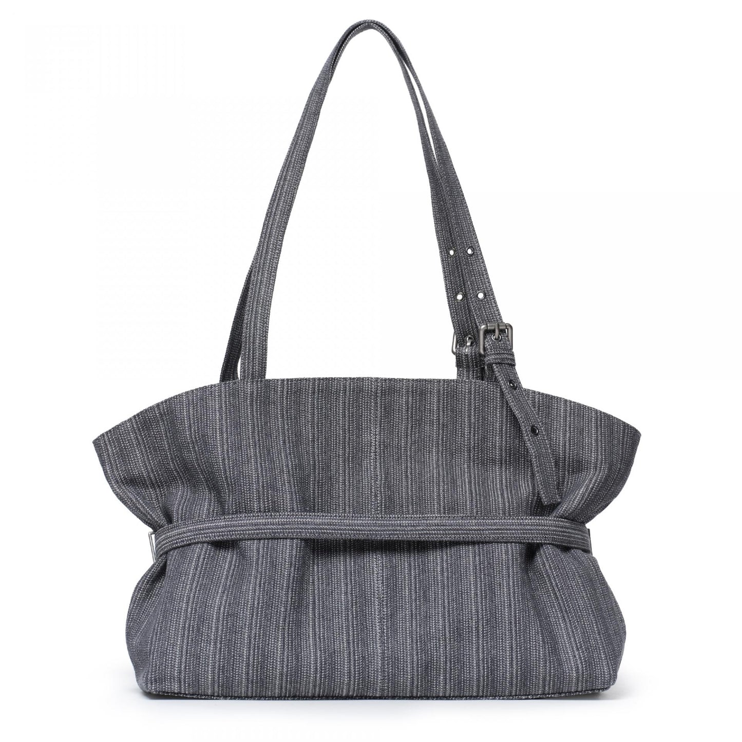 SAMO ONDOH - le belt bag L stripe gray