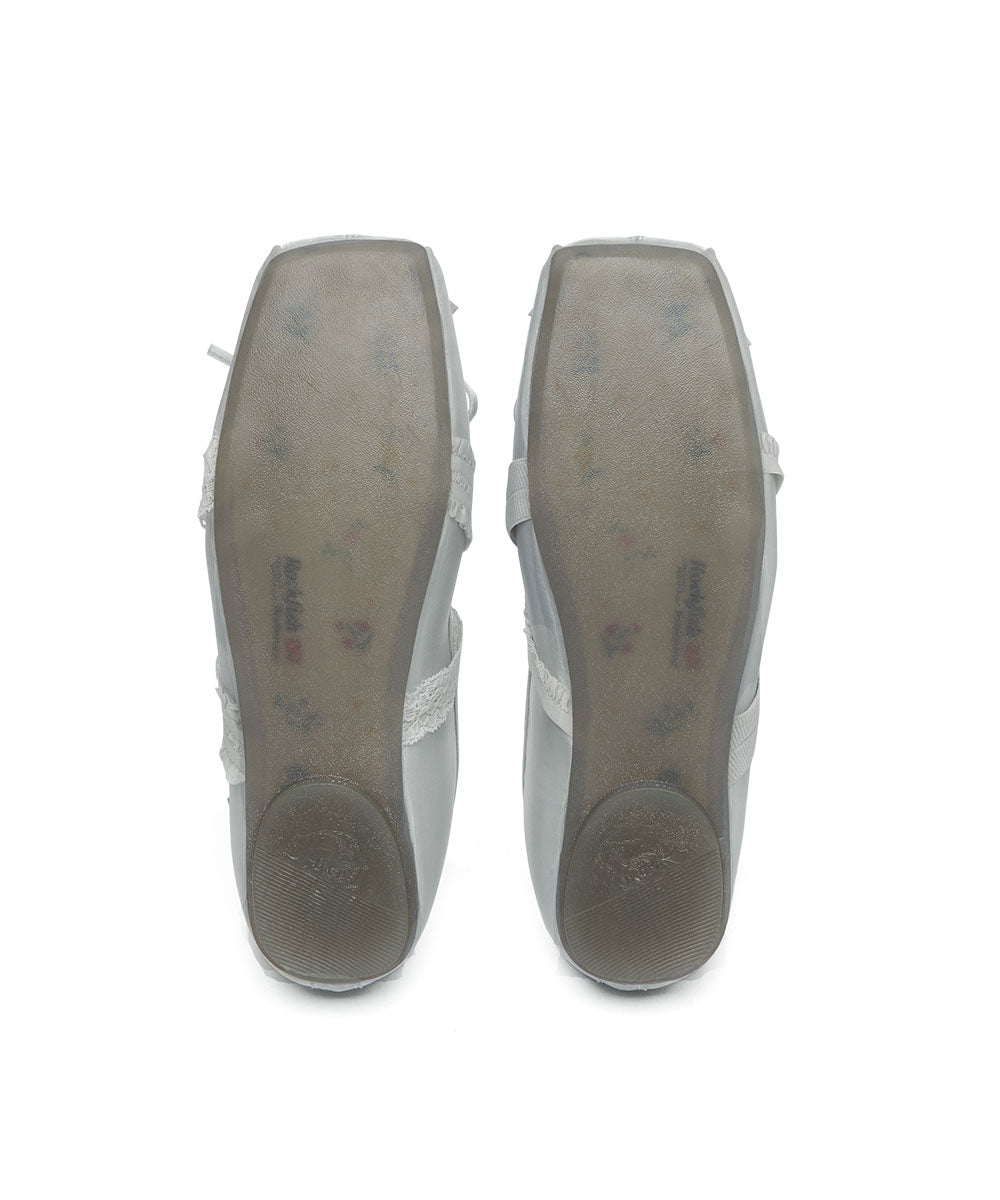 ROCKFISH WEATHERWEAR - BANDING BALLET FLATS / GREY